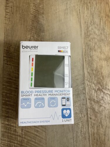 TESTED AS-IS Beurer BM67 Upper Arm Blood Pressure Monitor (6922791714999)